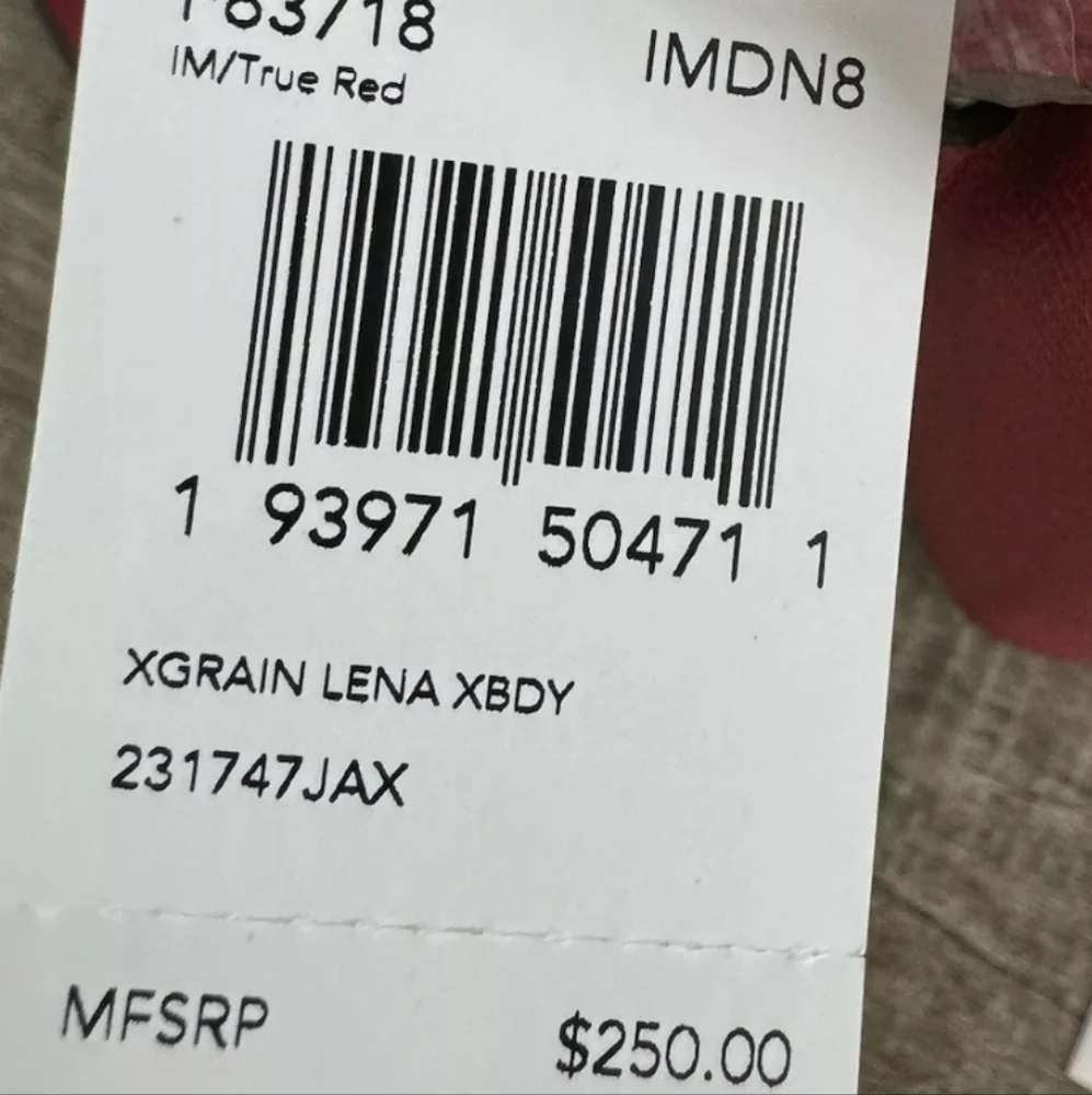 Authentic Coach Lena crossbody true red - Picture 9 of 9